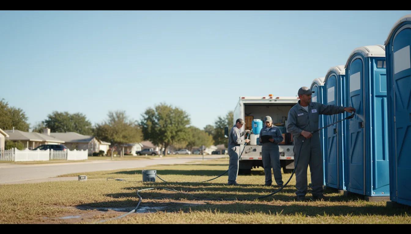 Long-Term Portable Toilet Rental in Faulkton, SD near me